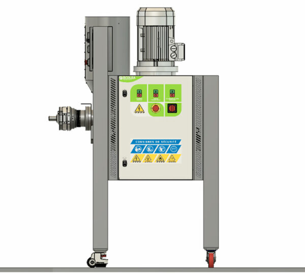 Presse à huile 100-2 Ecoléa (profil)